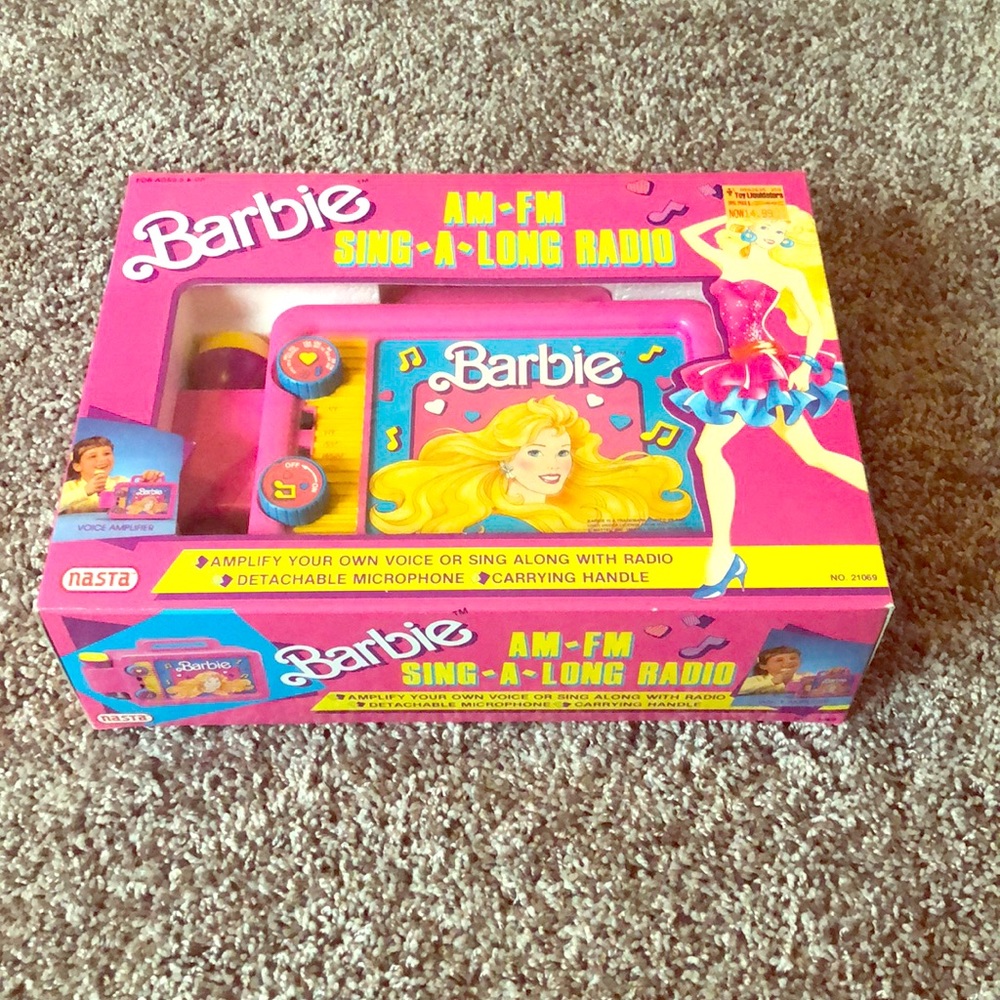 1989 Barbie Sing-a-Long Radio